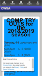Mobile Screenshot of cwsoccer.org